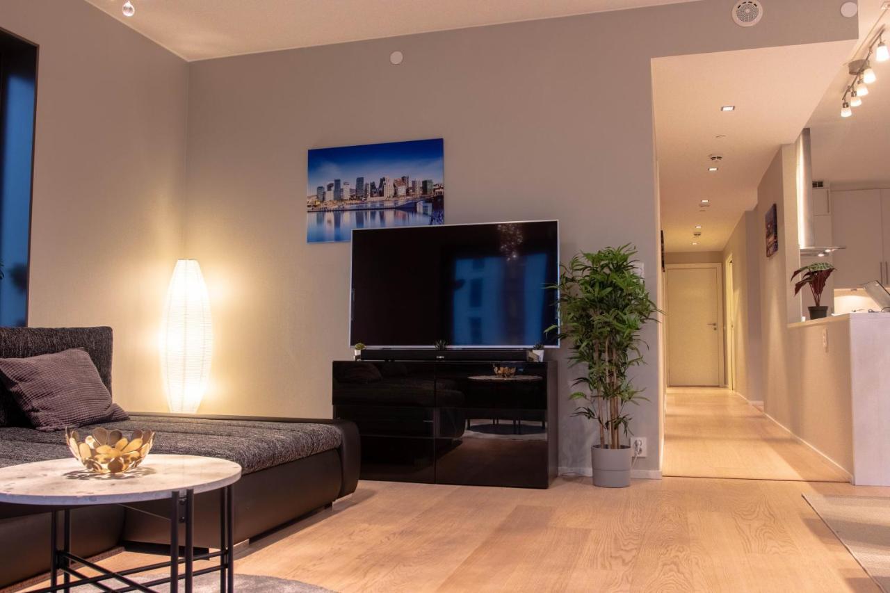 Spacious Modern 3Br Apartment At Central Oslo Barcode Exterior photo
