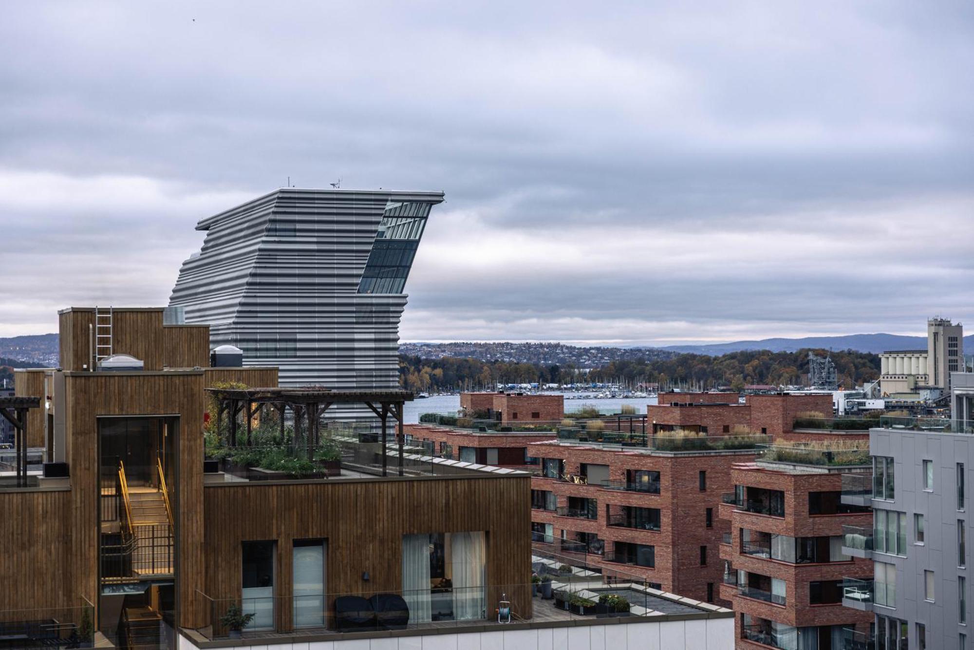 Spacious Modern 3Br Apartment At Central Oslo Barcode Exterior photo