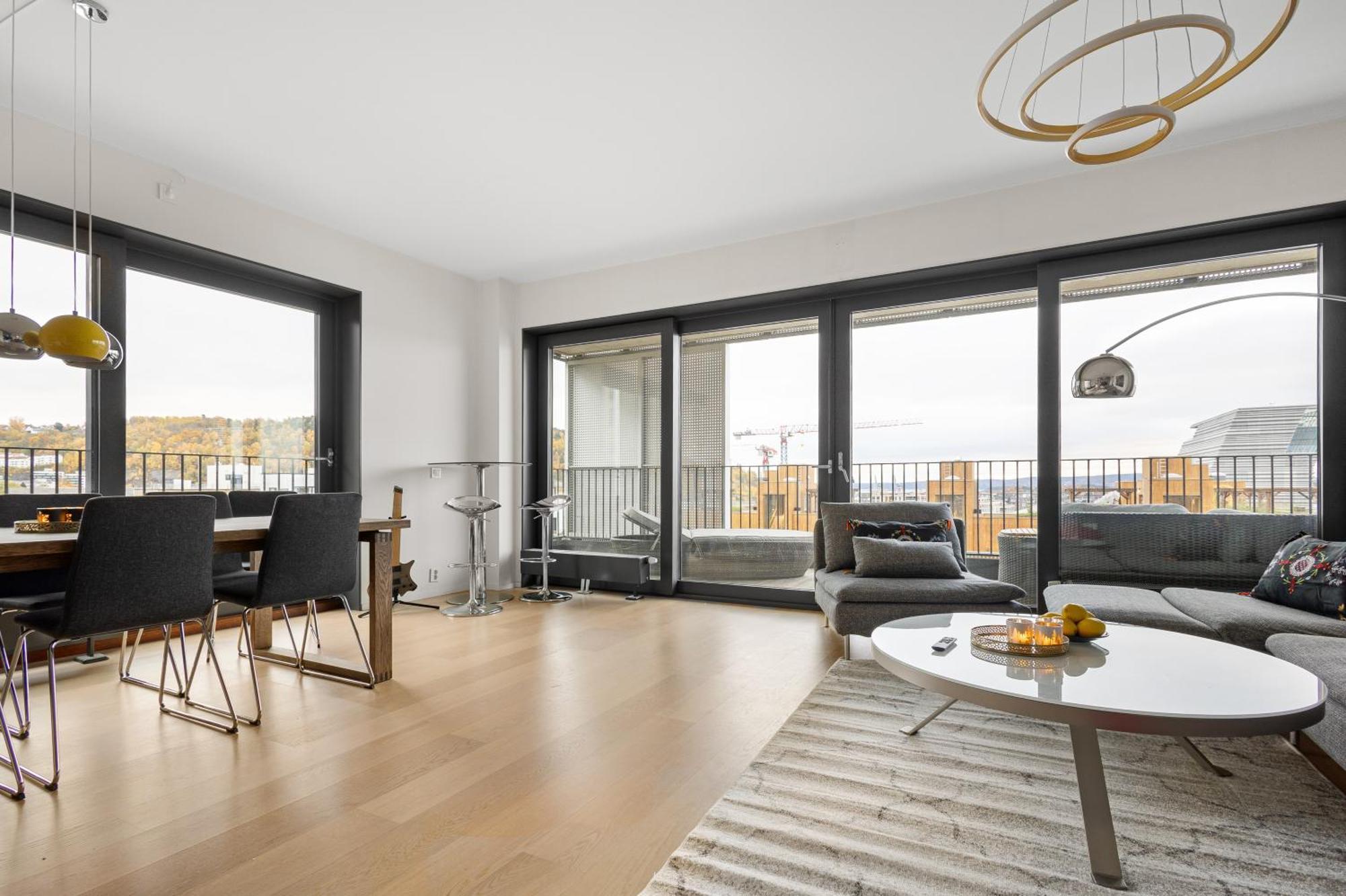 Spacious Modern 3Br Apartment At Central Oslo Barcode Exterior photo