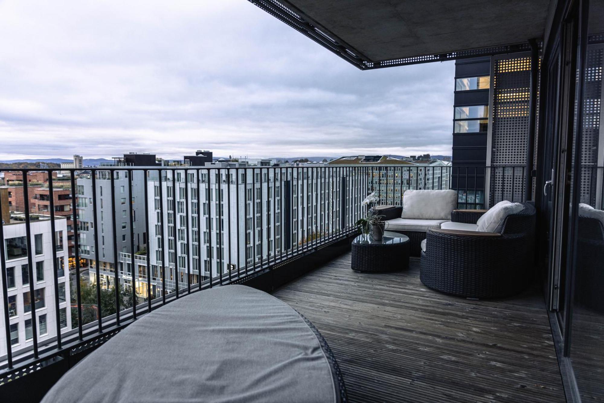 Spacious Modern 3Br Apartment At Central Oslo Barcode Exterior photo