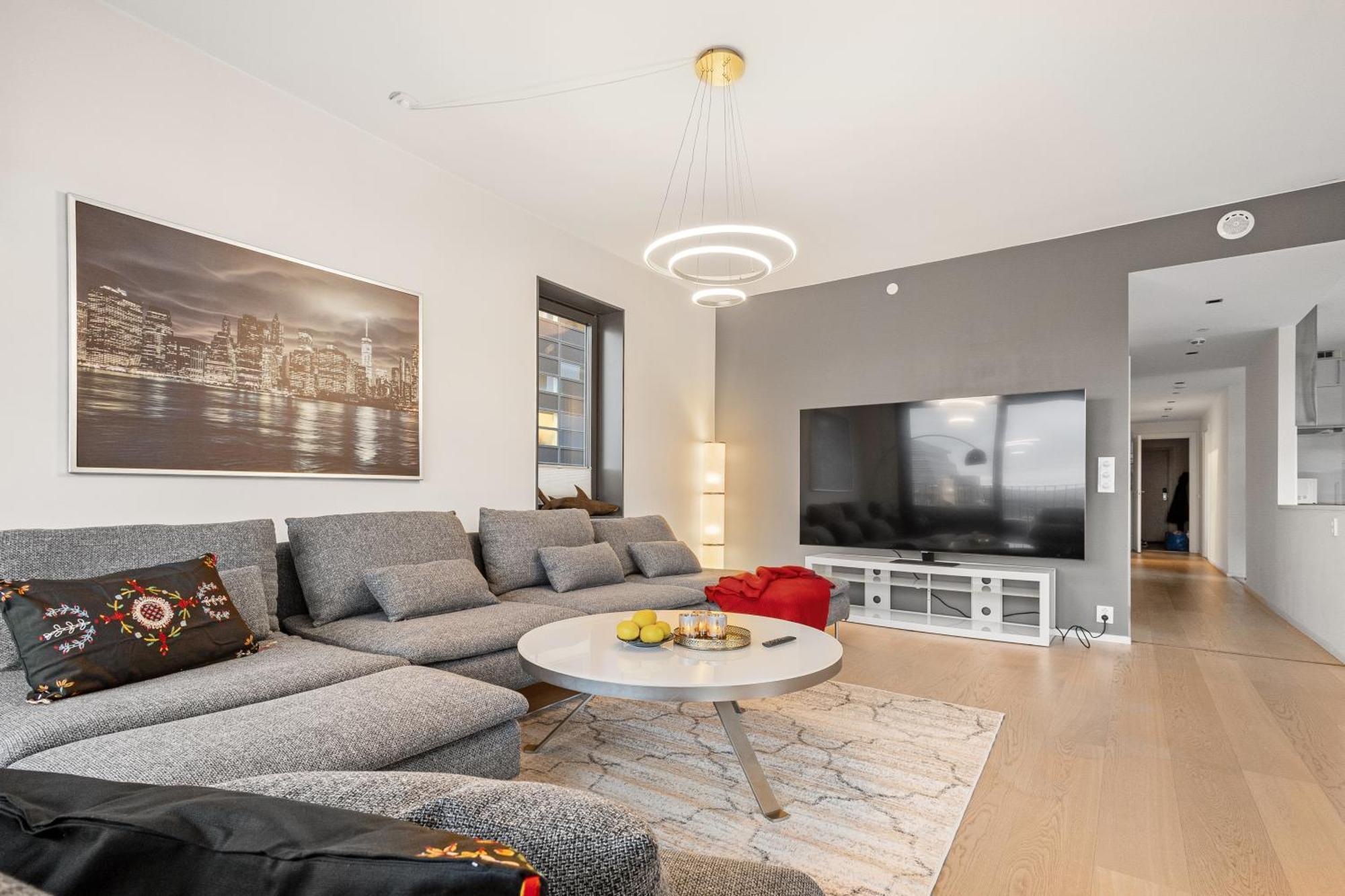 Spacious Modern 3Br Apartment At Central Oslo Barcode Exterior photo