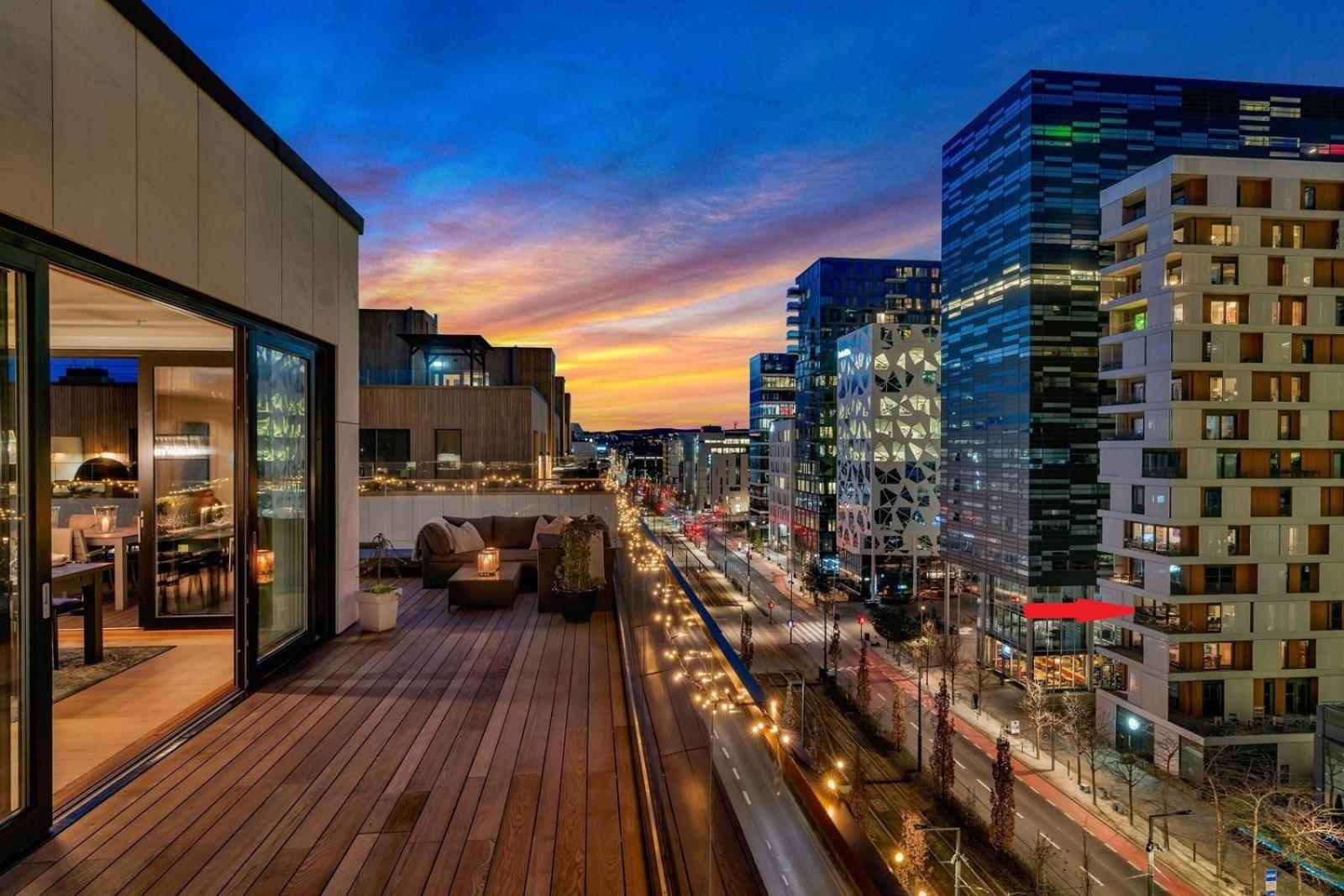 Spacious Modern 3Br Apartment At Central Oslo Barcode Exterior photo